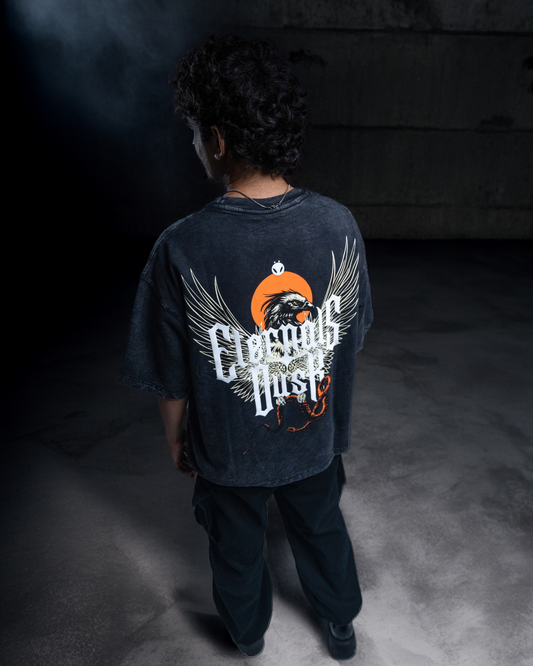 “Eternal Dusk” Acid Wash Tee