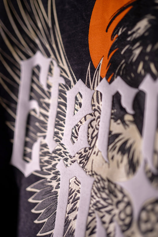 “Eternal Dusk” Acid Wash Tee
