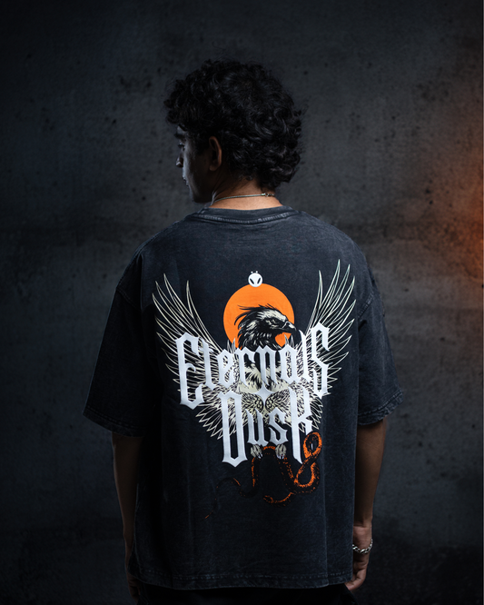 “Eternal Dusk” Acid Wash Tee
