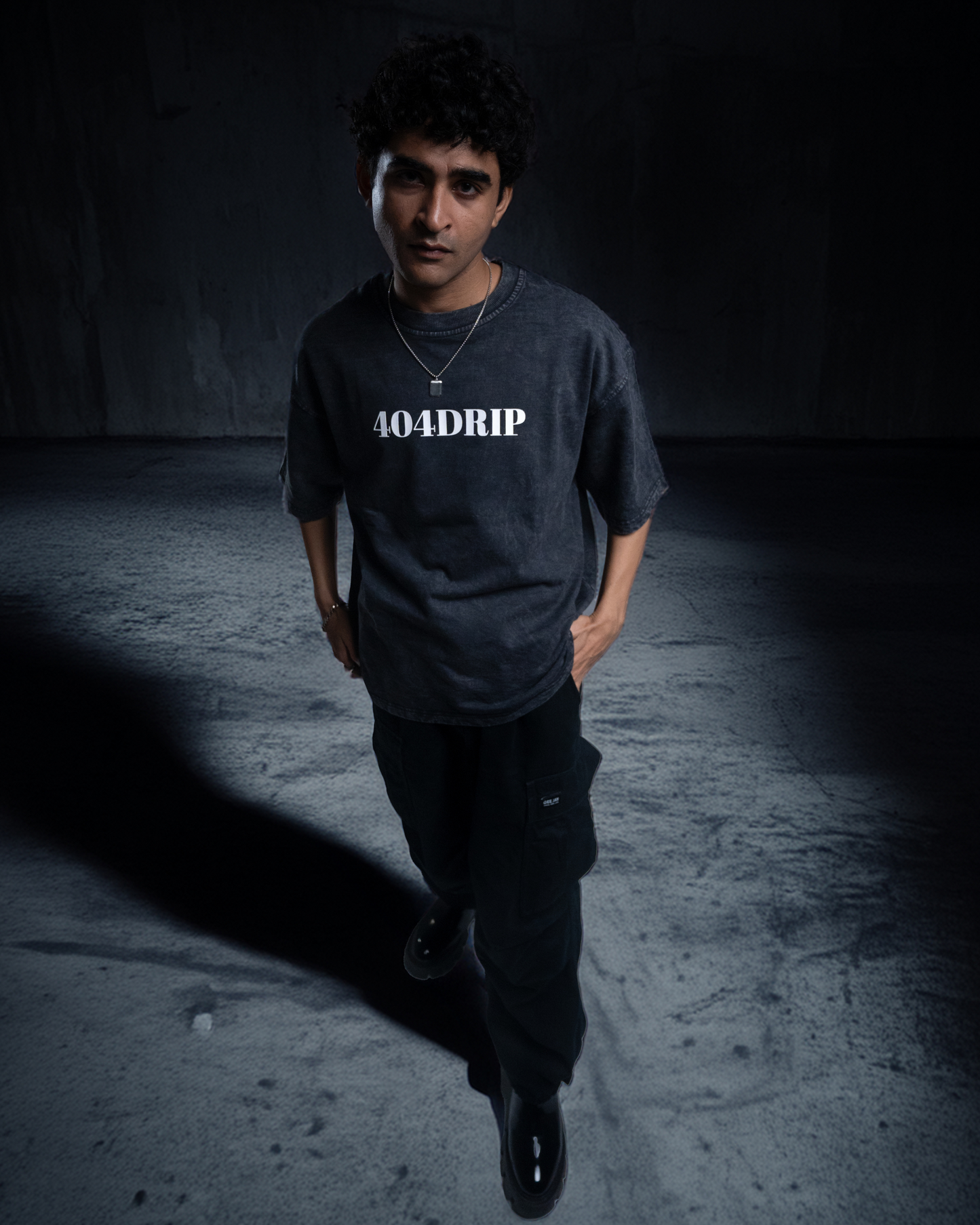 “Eternal Dusk” Acid Wash Tee